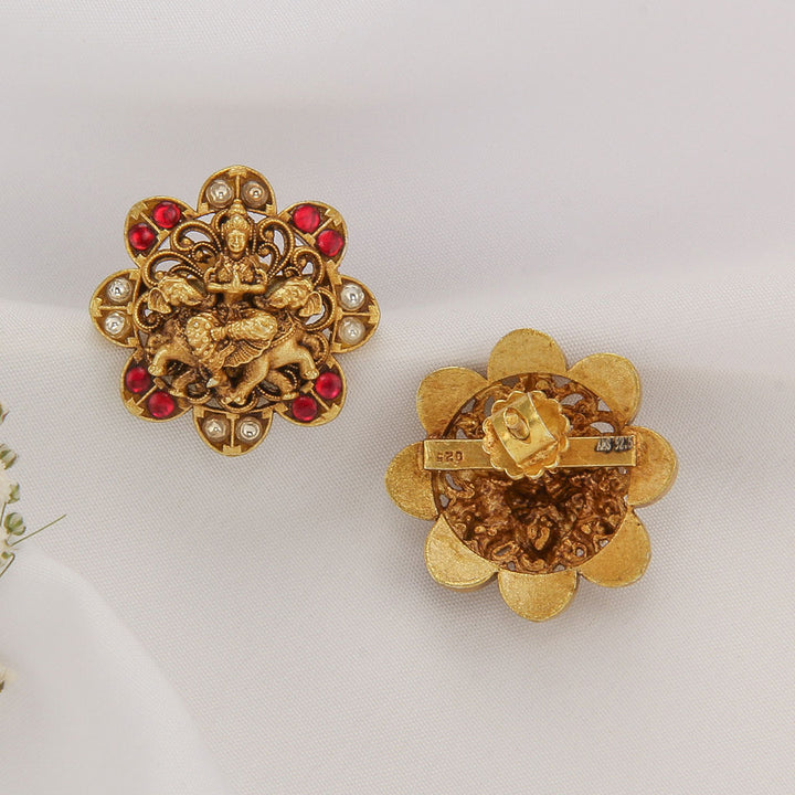 Unique Designed Kundan Studs