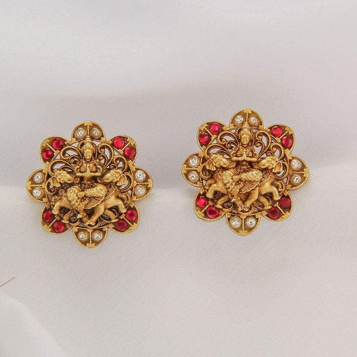 Unique Designed Kundan Studs