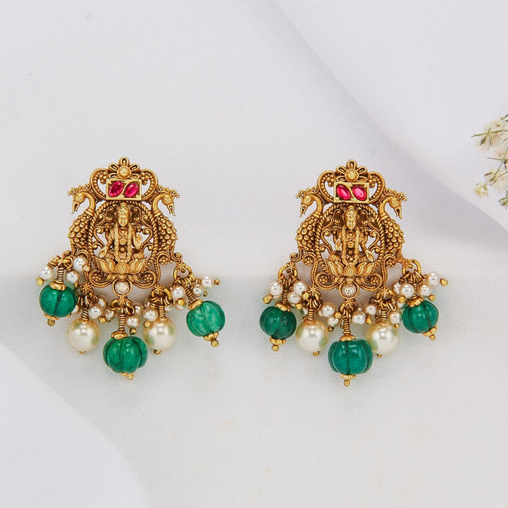 Viveka Nagas Drops Earrings