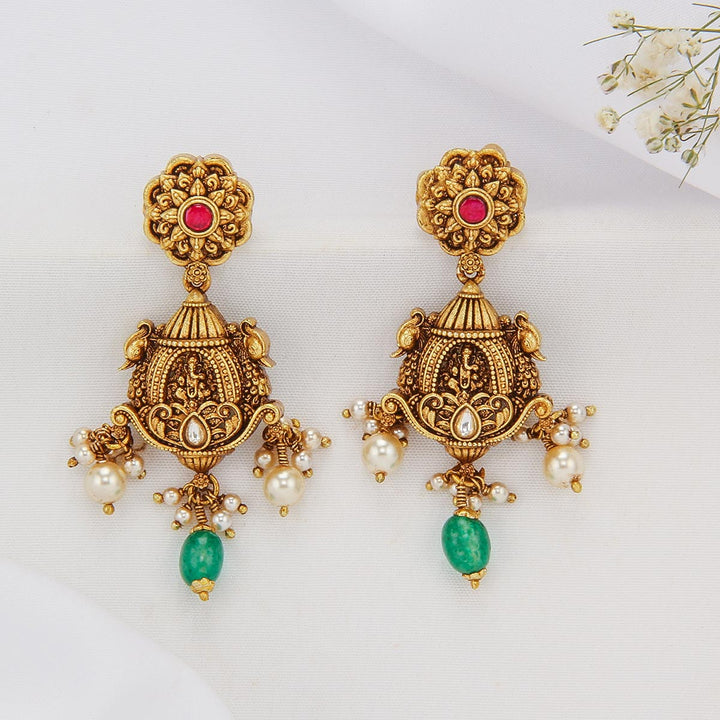 Ravya Nagas Long Earrings