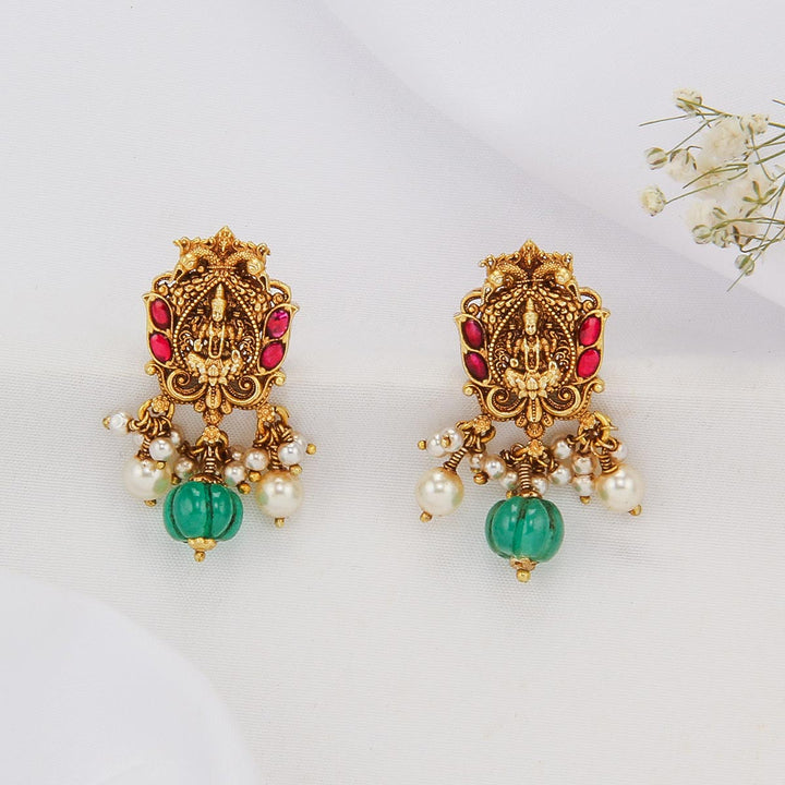 Nithishka Nagas Drops Earrings