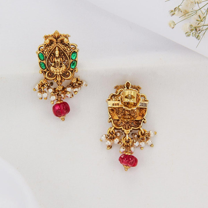 Jhanvikha Nagas Drops Earrings