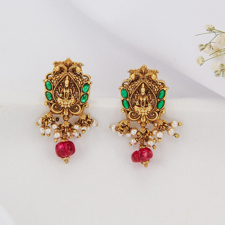 Jhanvikha Nagas Drops Earrings