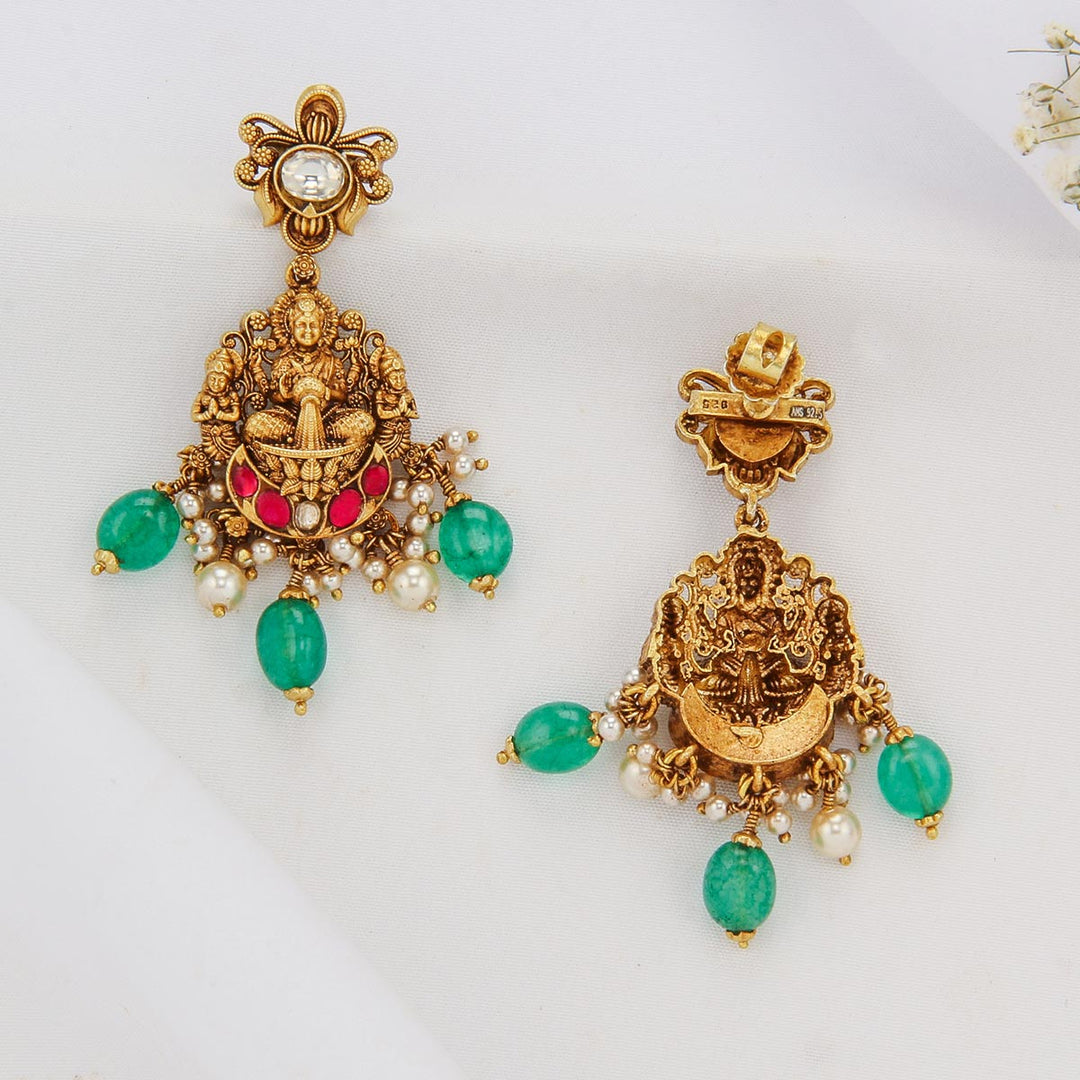 Hanisha Nagas Long Earrings
