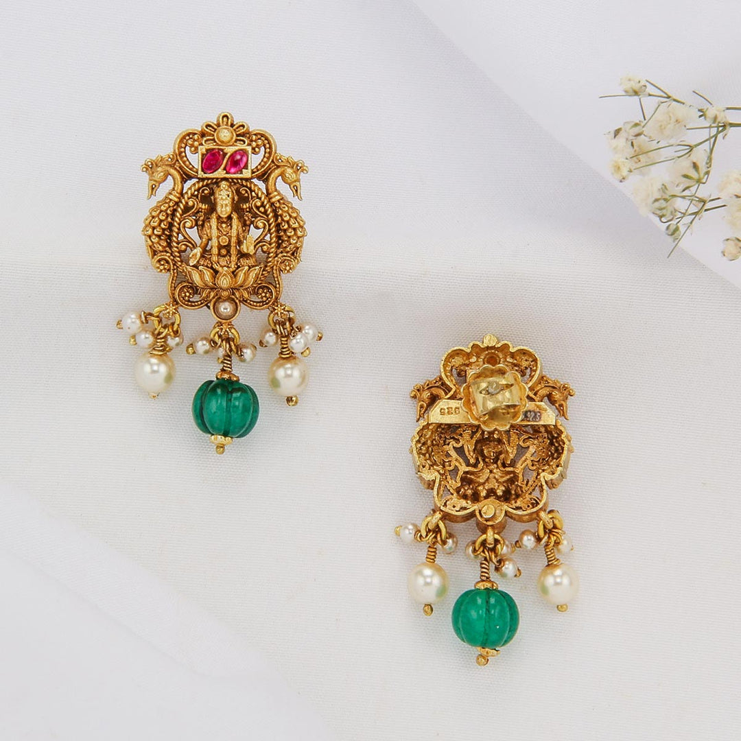 Thivishra Nagas Drops Earrings