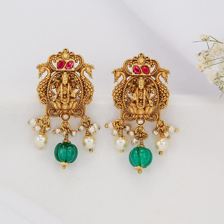 Thivishra Nagas Drops Earrings