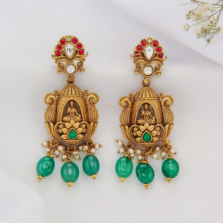 Ahana Nagas Long Earrings