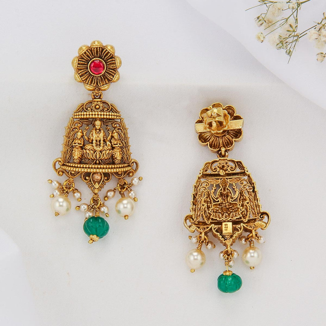 Hridika Nagas Long Earrings