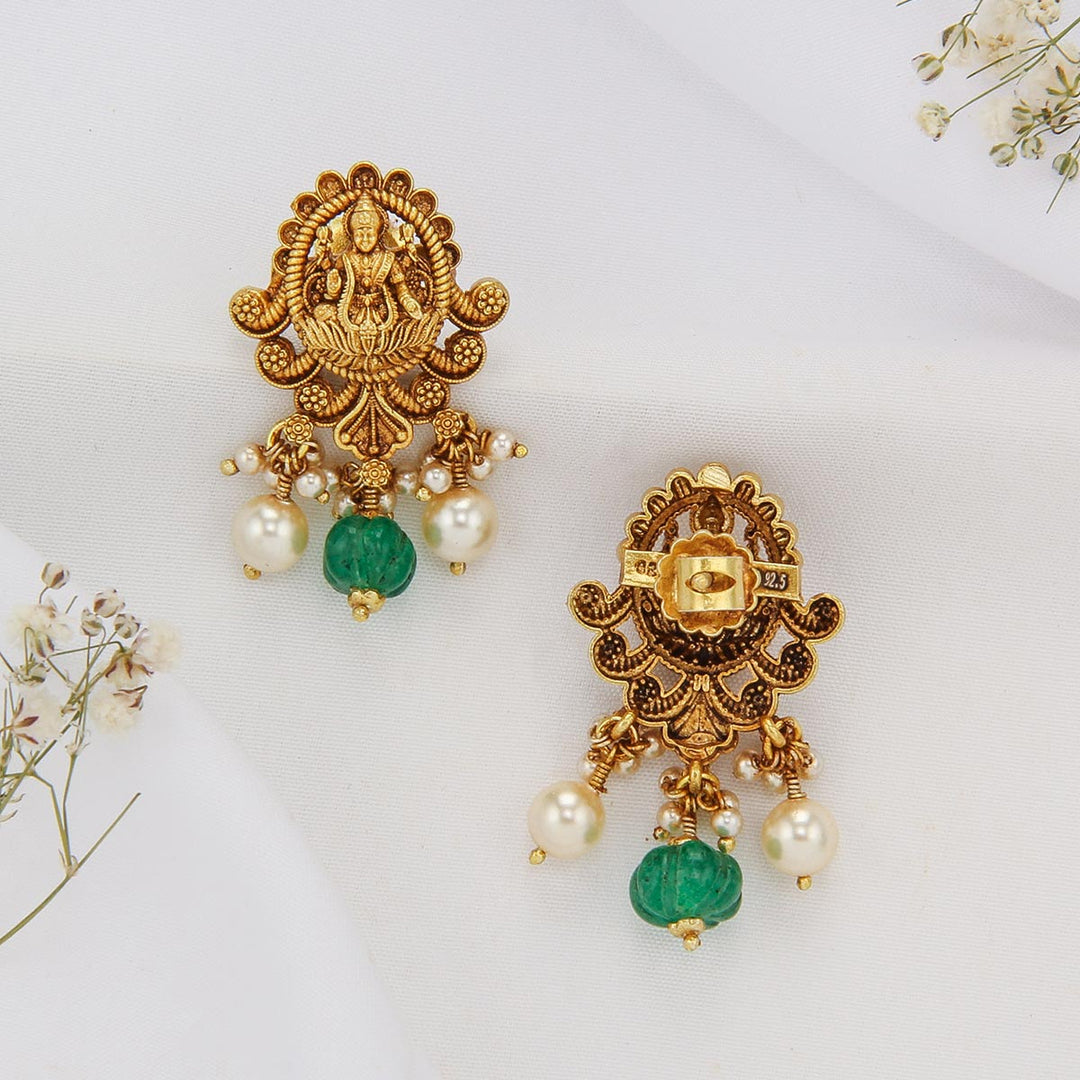 Saadhvi Nagas Drops Earrings