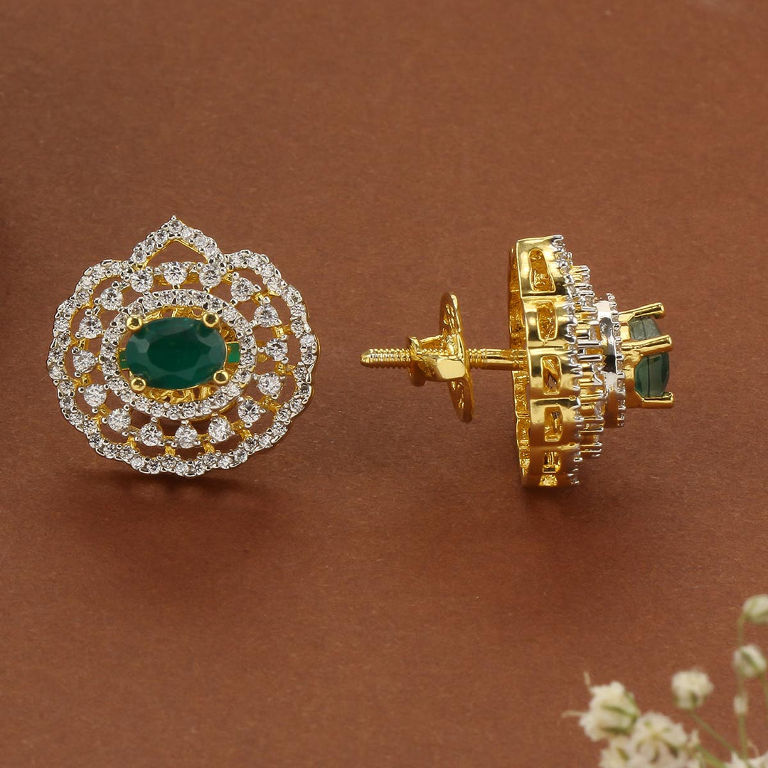Rachita Diamond Design Studs