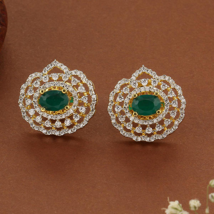 Rachita Diamond Design Studs