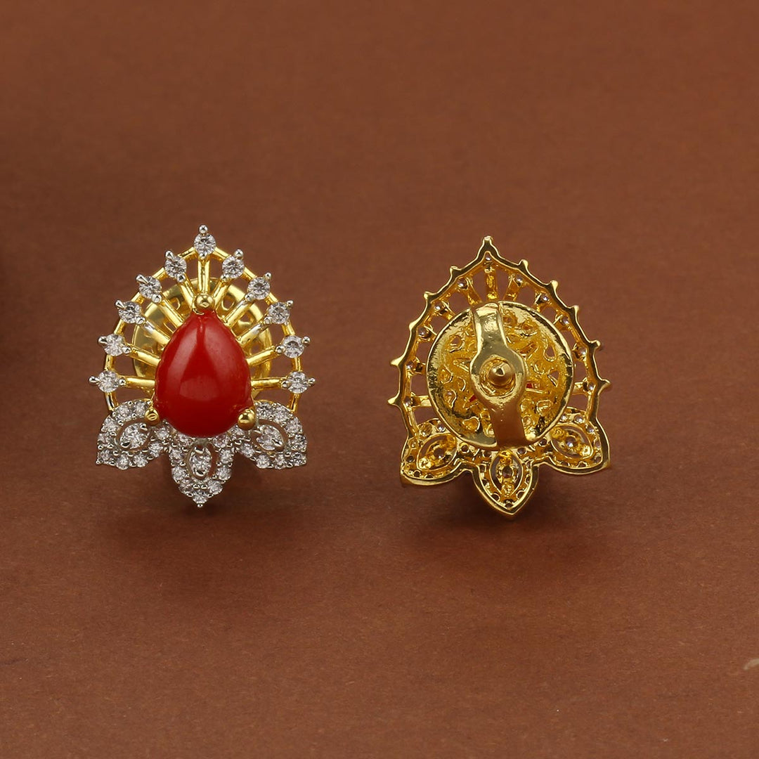 Elyra Diamond Design Studs