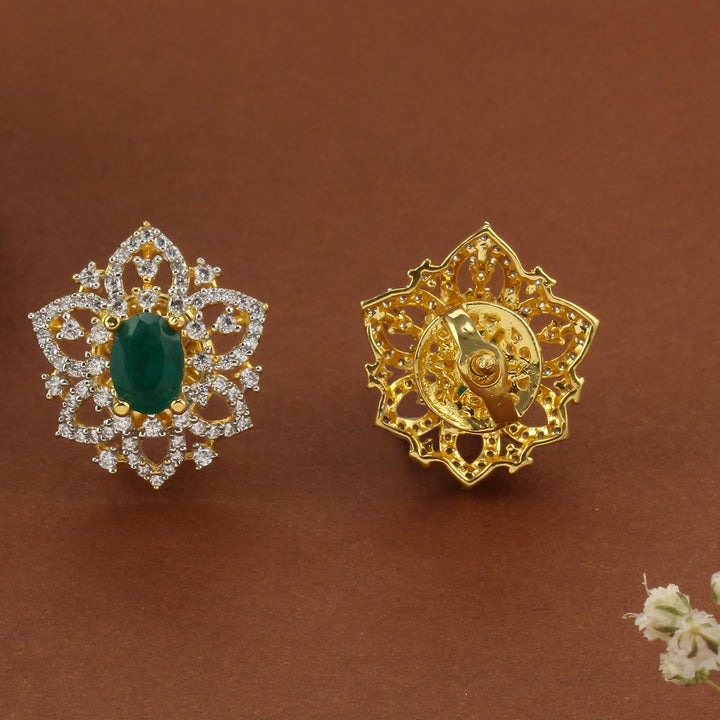 Srishti Diamond Design Studs