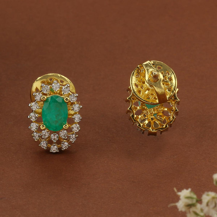 Zylina Diamond Design Studs