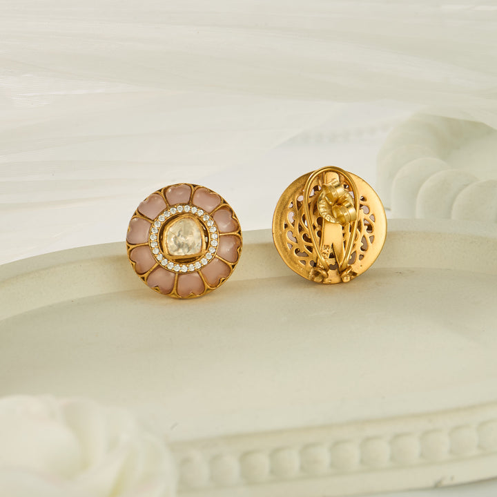 Nithirika Moissanite Studs