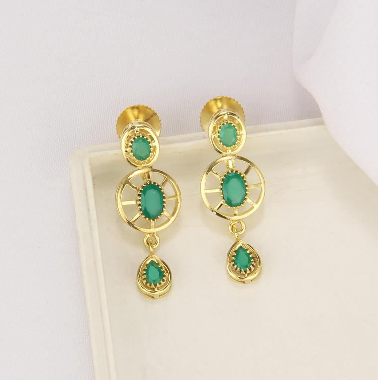 Rishaya Pakshi Drops Earrings