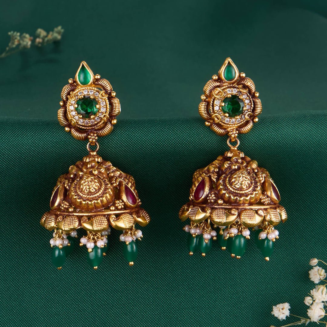 Dharaa Nagas Jhumkas