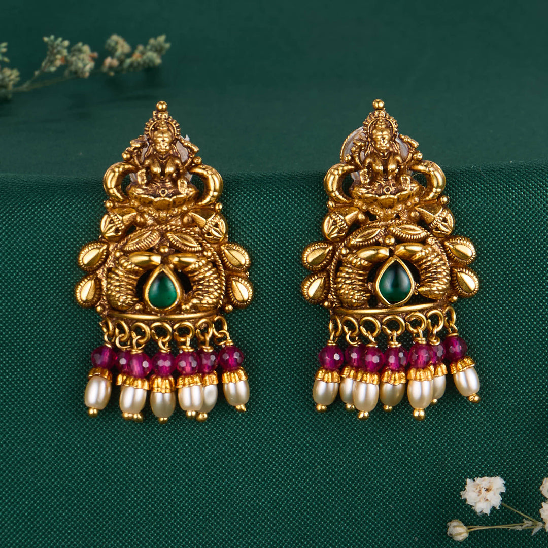 Deepikaa Nagas Drops Earrings