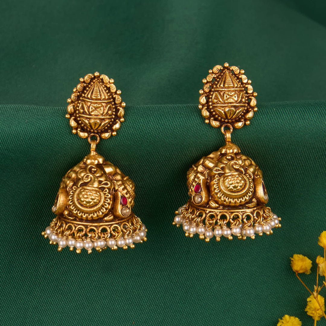 Yogeshwari Nagas Drops Earrings