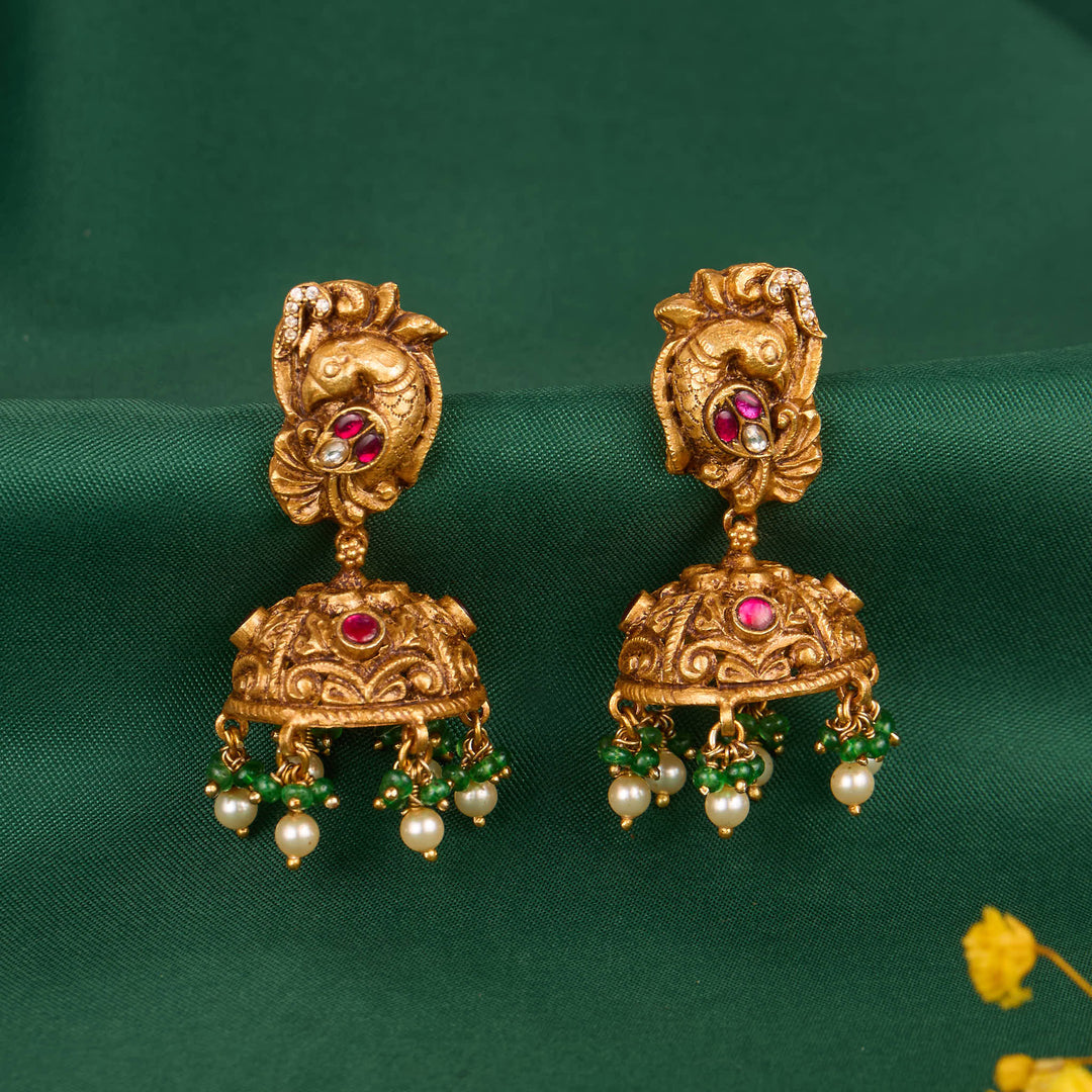 Vajreshwari Nagas Drops Earrings