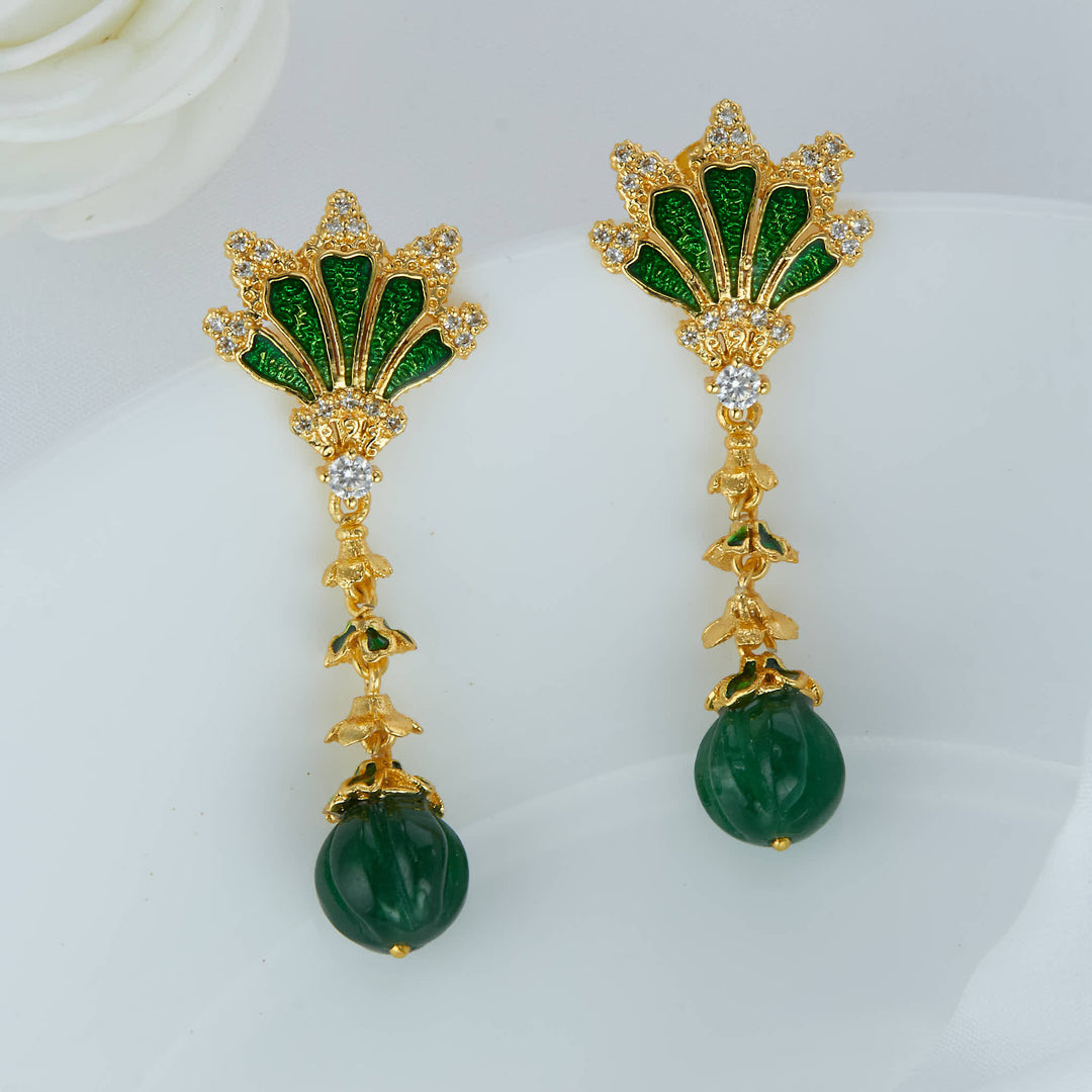 Rinitha Long Earrings