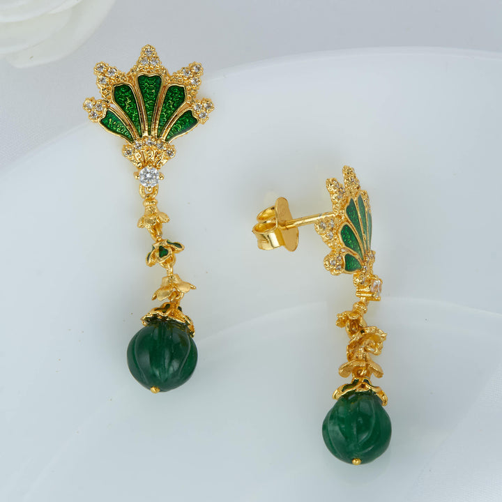 Rinitha Long Earrings