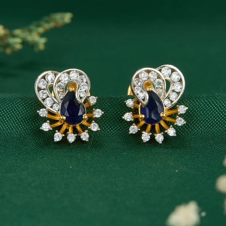 Thara Diamond Design Studs
