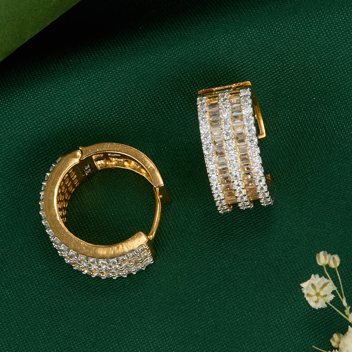 Vikitha  Diamond Design Studs