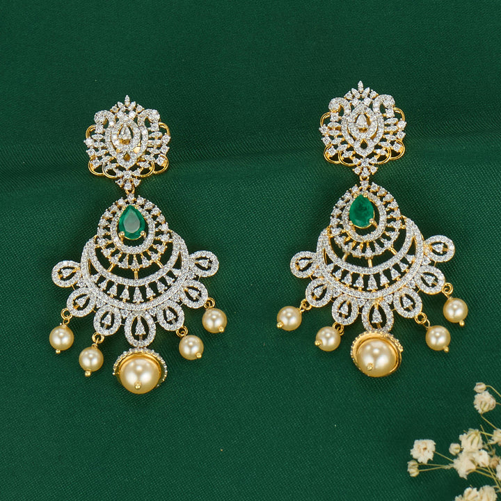 Nethra  Avikam Long Earrings