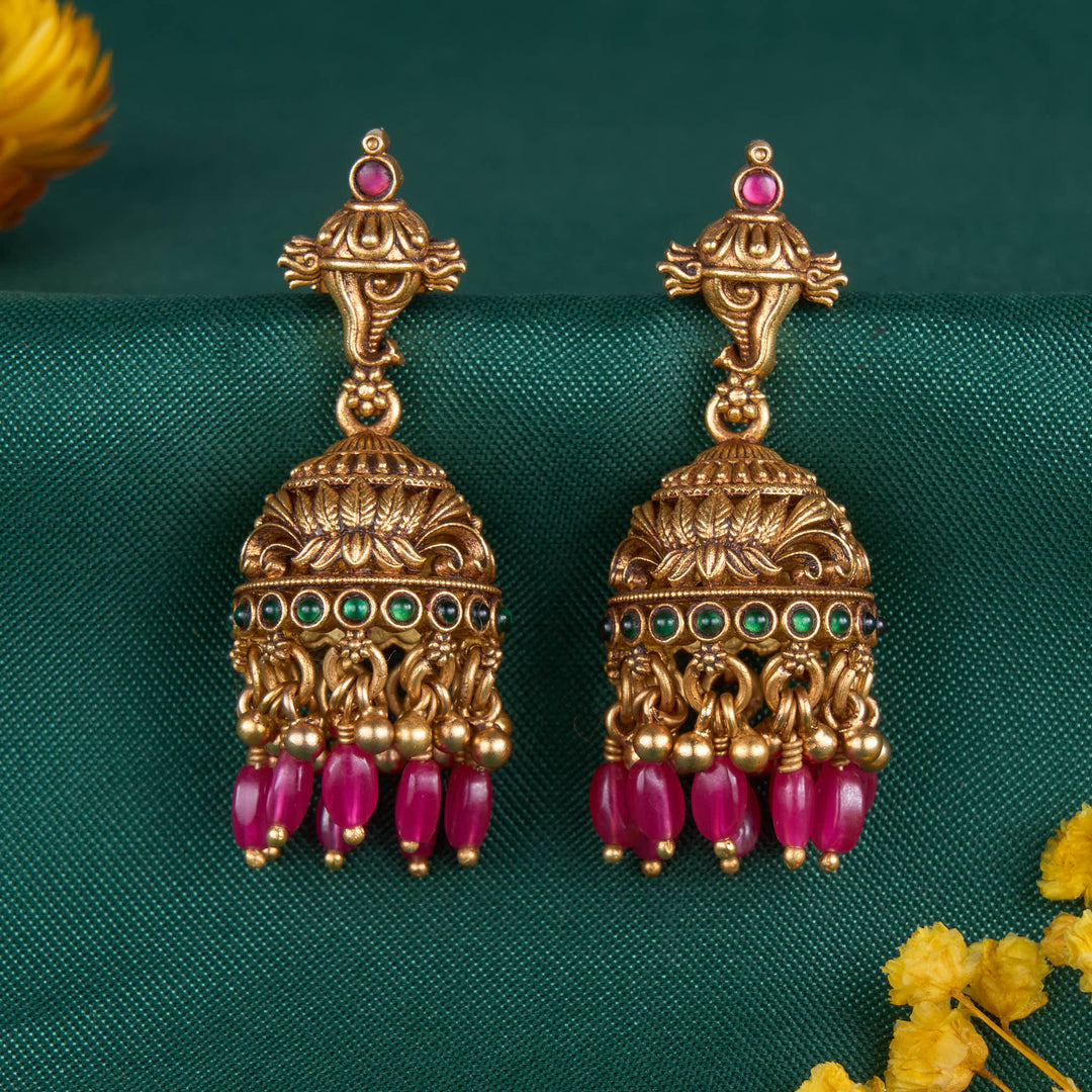 Hradini Nagas Jhumkas