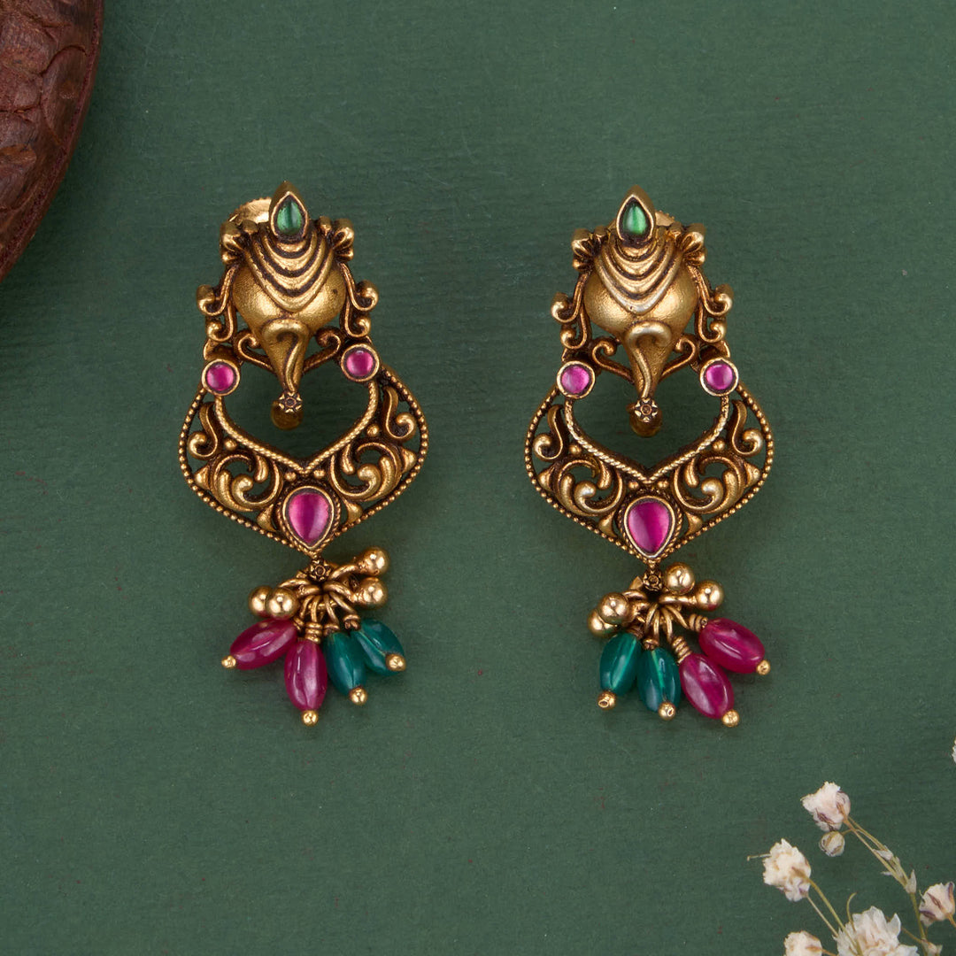 Elegant 3D Spl Earrings