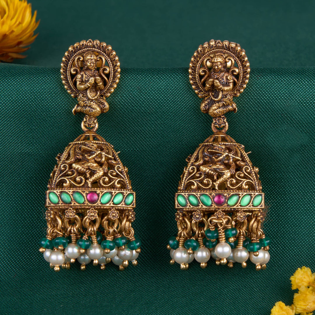 Sparkling Nagas Jhumkas