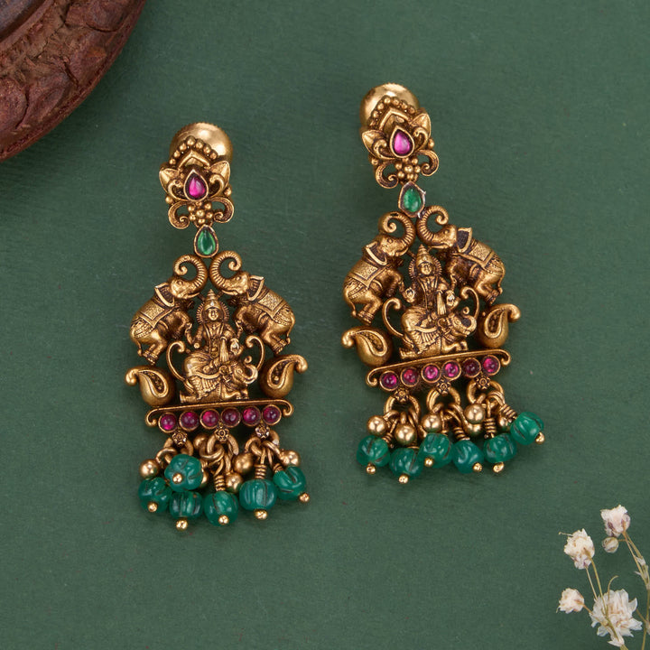 Divine Look Long Earrings