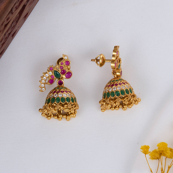 Sanmi Stone Jhumkas