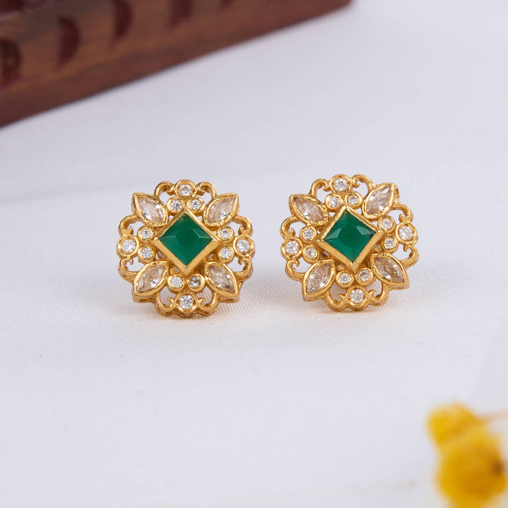 Lithisha Stone Studs