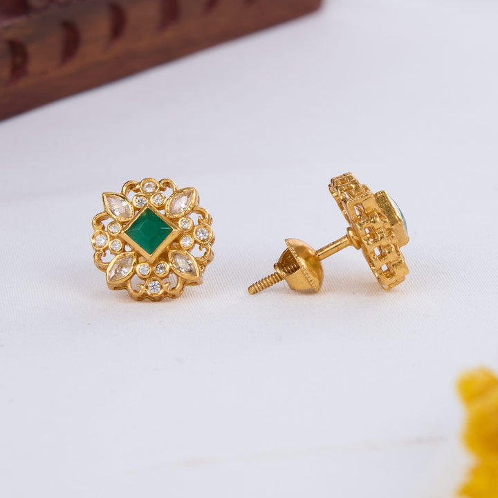 Lithisha Stone Studs