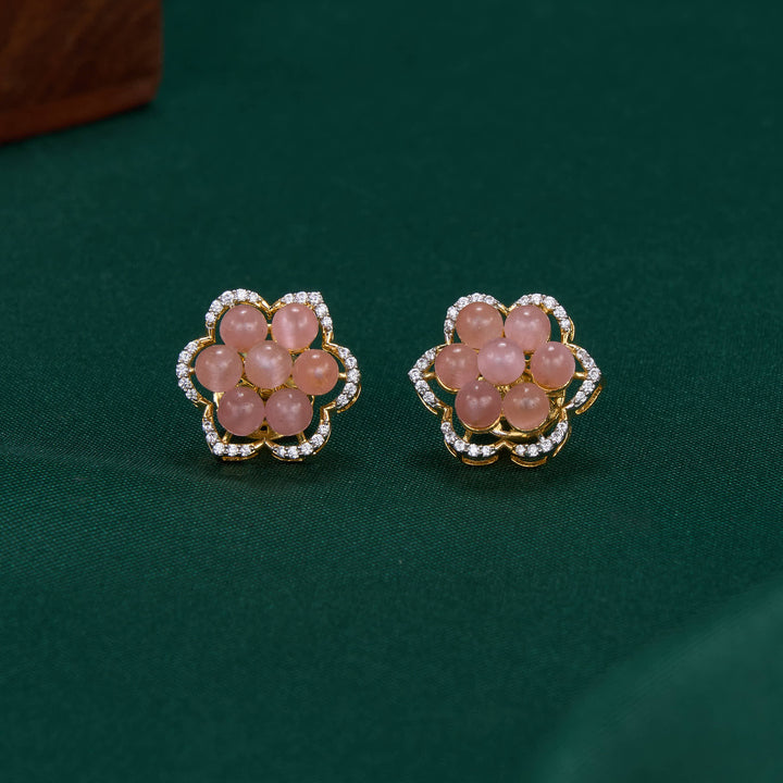 Farusha Diamond Design Studs