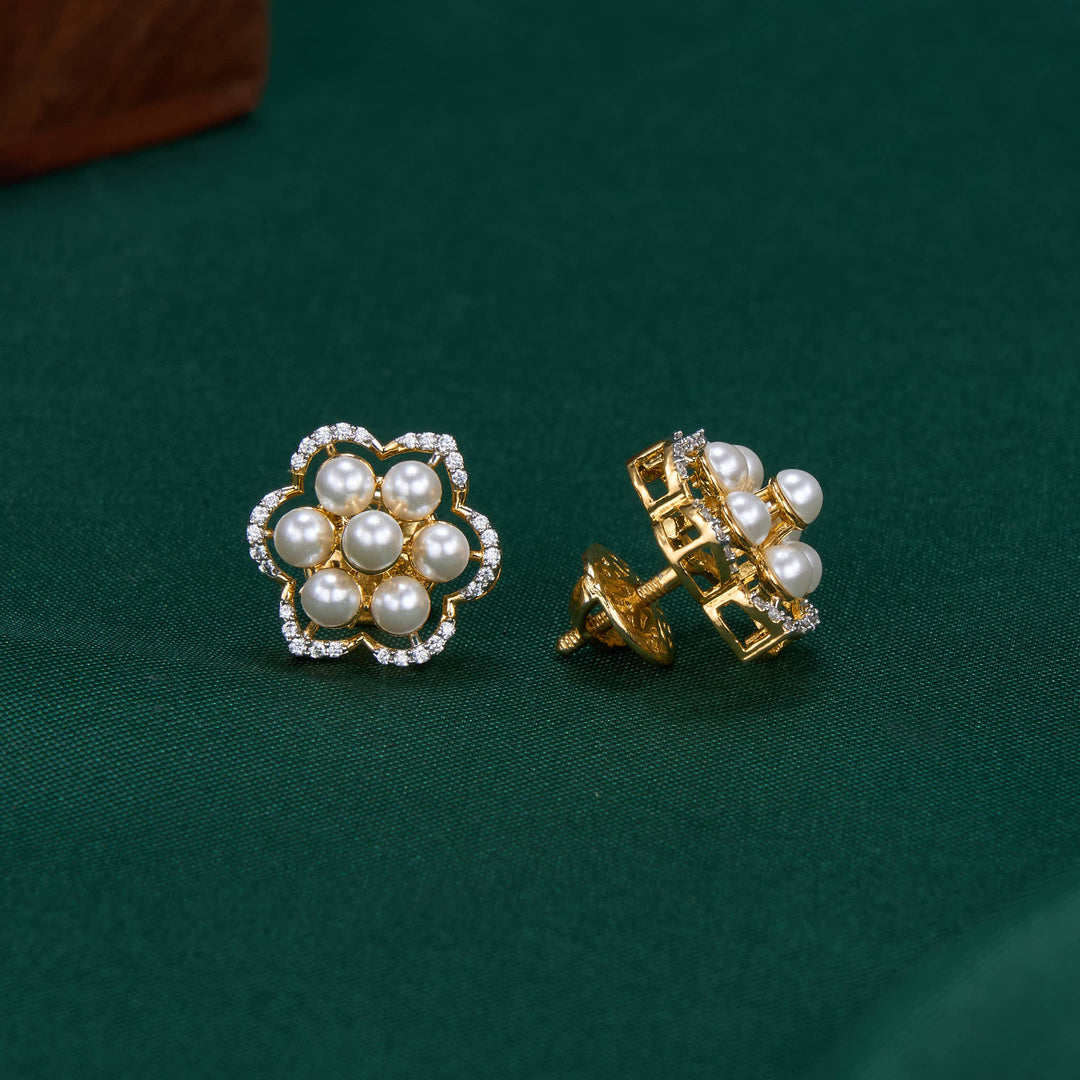 Dazzling Diamond Design Studs