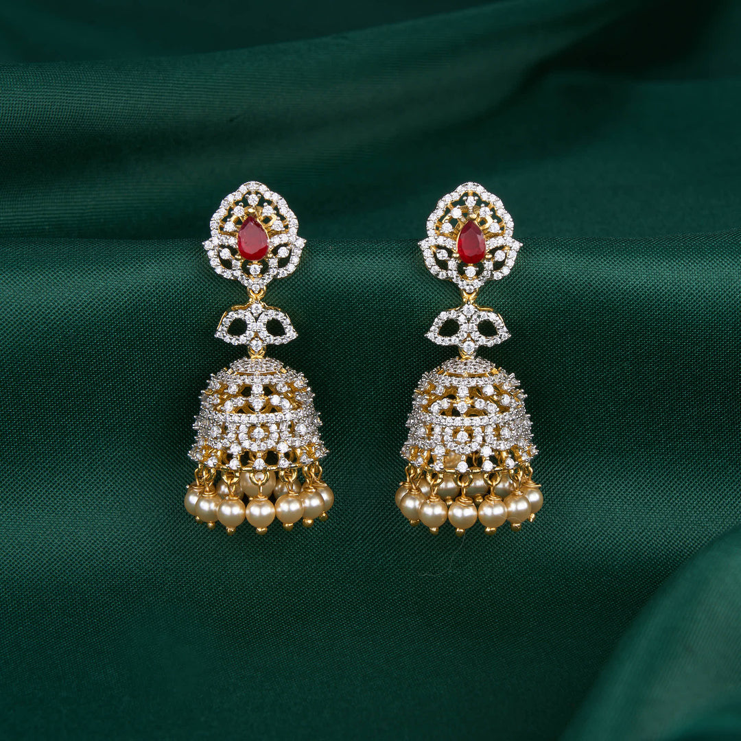 Sparkling Avikam Jhumkas