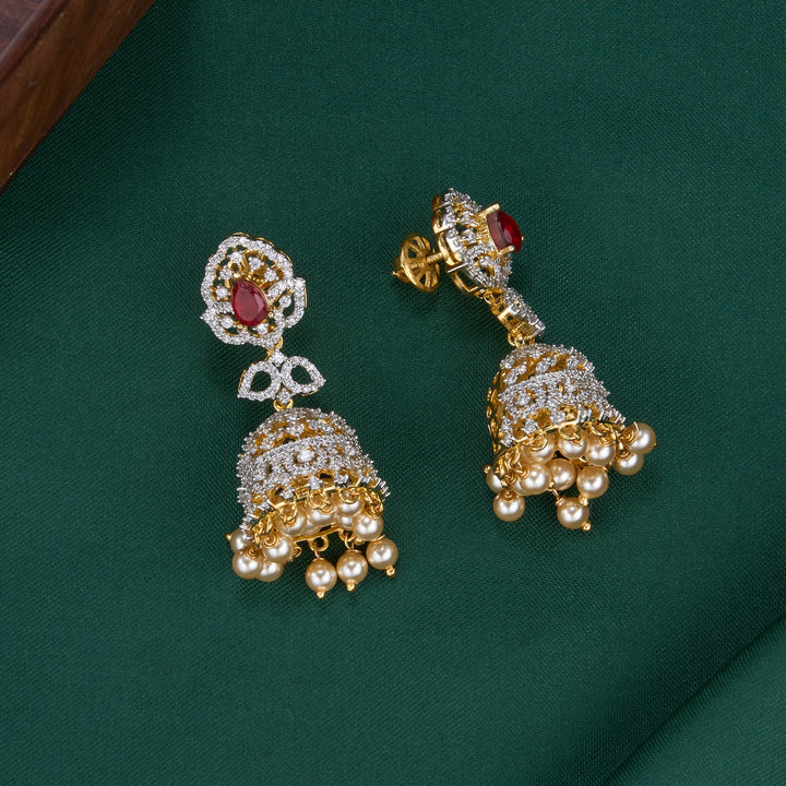 Sparkling Avikam Jhumkas