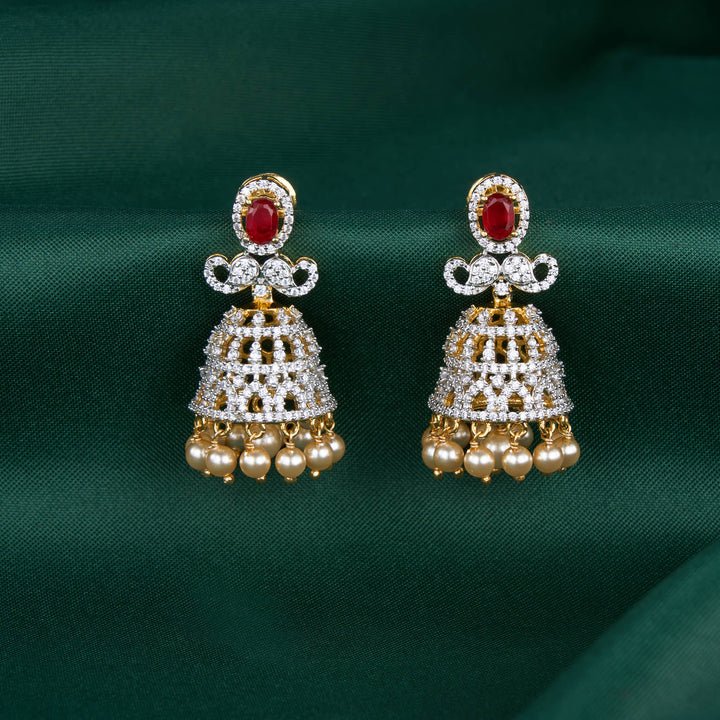 Sparkling Avikam Jhumkas