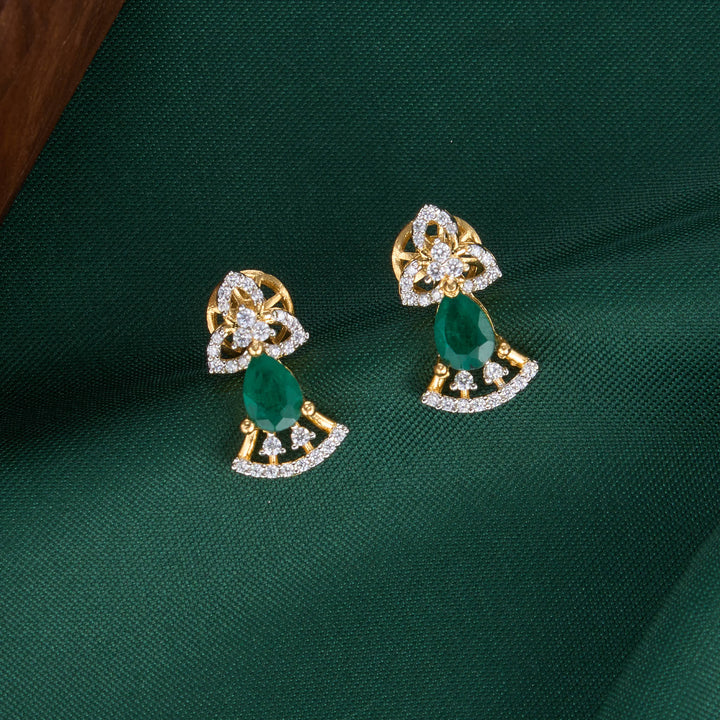 Vinitha Diamond Design Studs