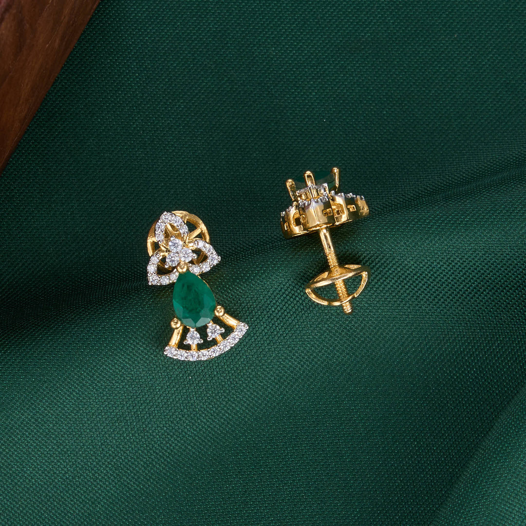 Vinitha Diamond Design Studs