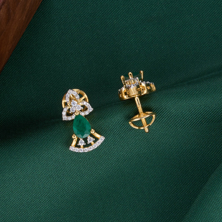 Vinitha Diamond Design Studs