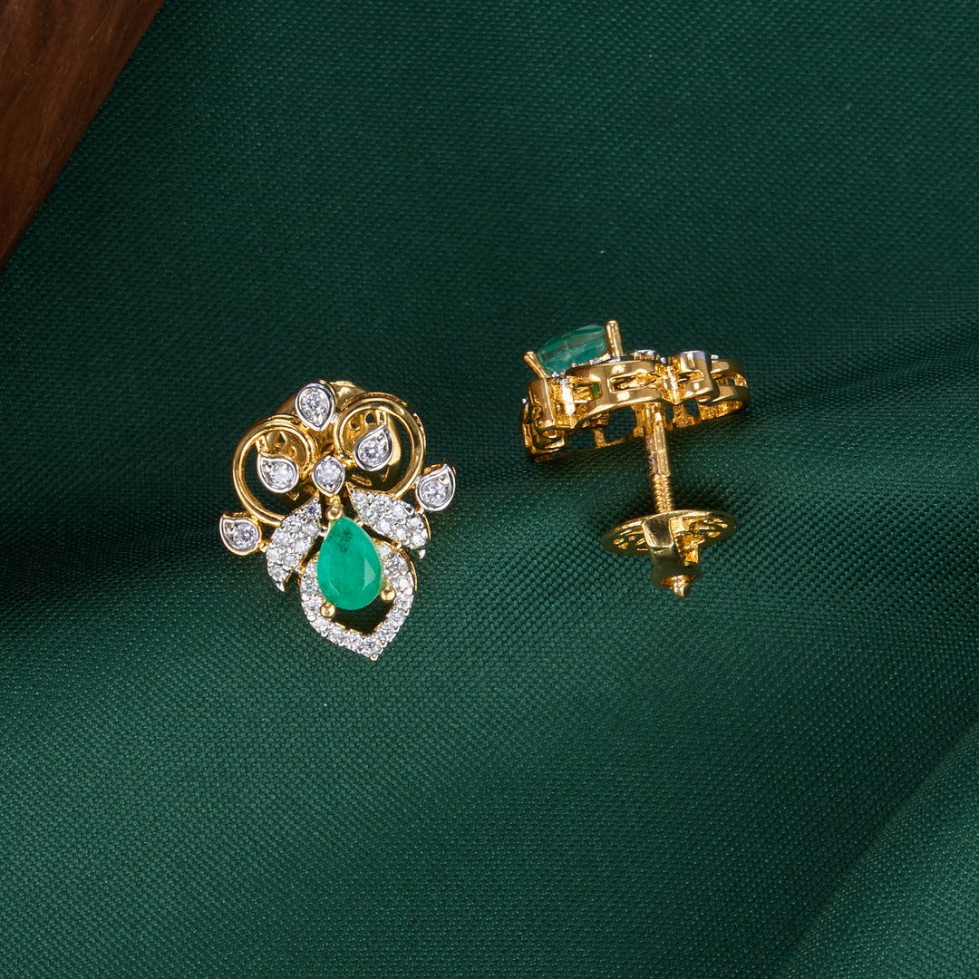 Dazzling Diamond Design Studs