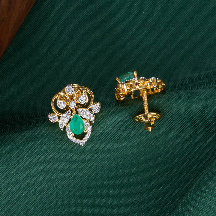 Dazzling Diamond Design Studs