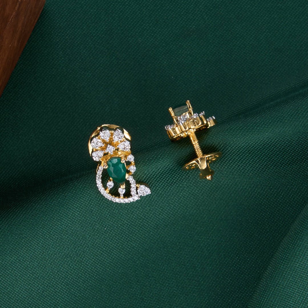 Nivinka Diamond Design Studs