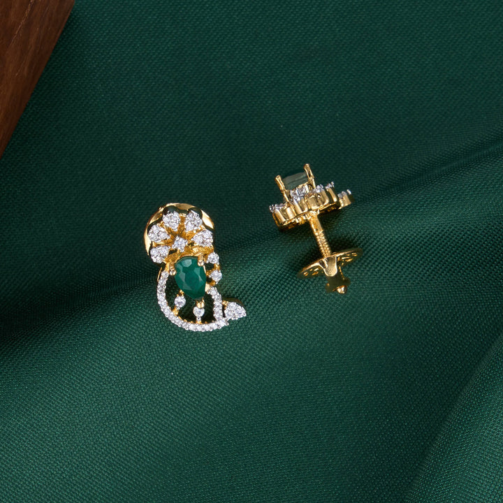 Nivinka Diamond Design Studs