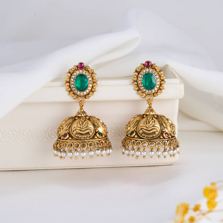 Trishika Nagas Jhumkas