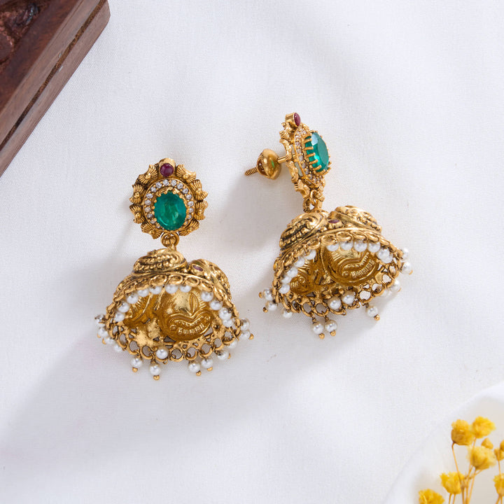 Trishika Nagas Jhumkas
